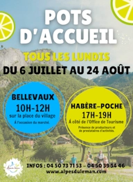 Affiche pots accueil été 2026 Habère-Poche Musées de Bellevaux
